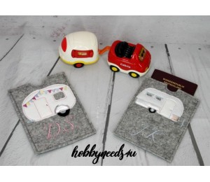 ITH Stickserie - Reisepass ITH in 3 Varianten, incl. Motive